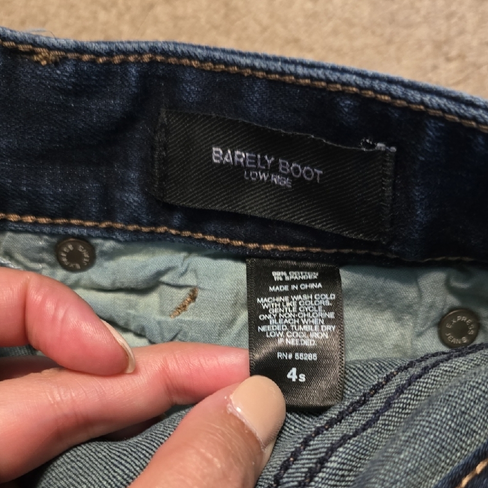 Express Blue Boot Cut Jeans